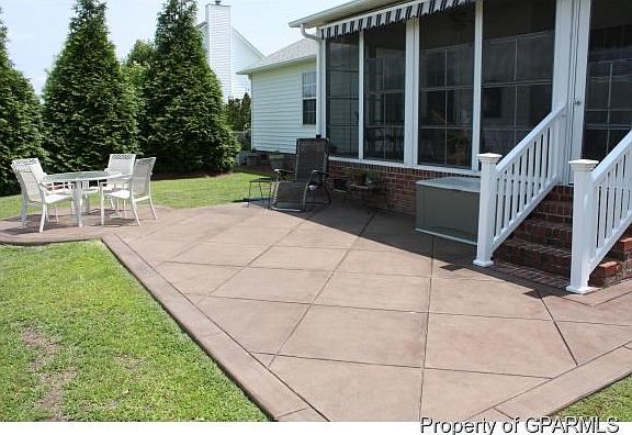 Stamped Concrete Patio