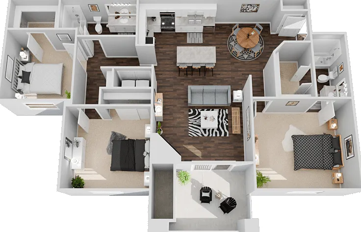 Plan 6 Floorplan Diagram