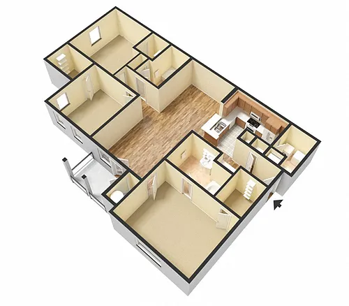 Floor plan C1