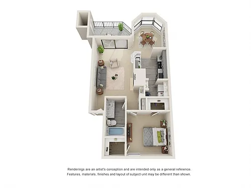 Floor plan A4 - Renovated