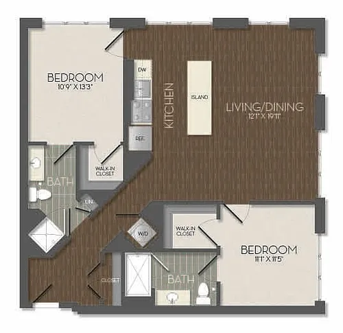 Floor plan B3