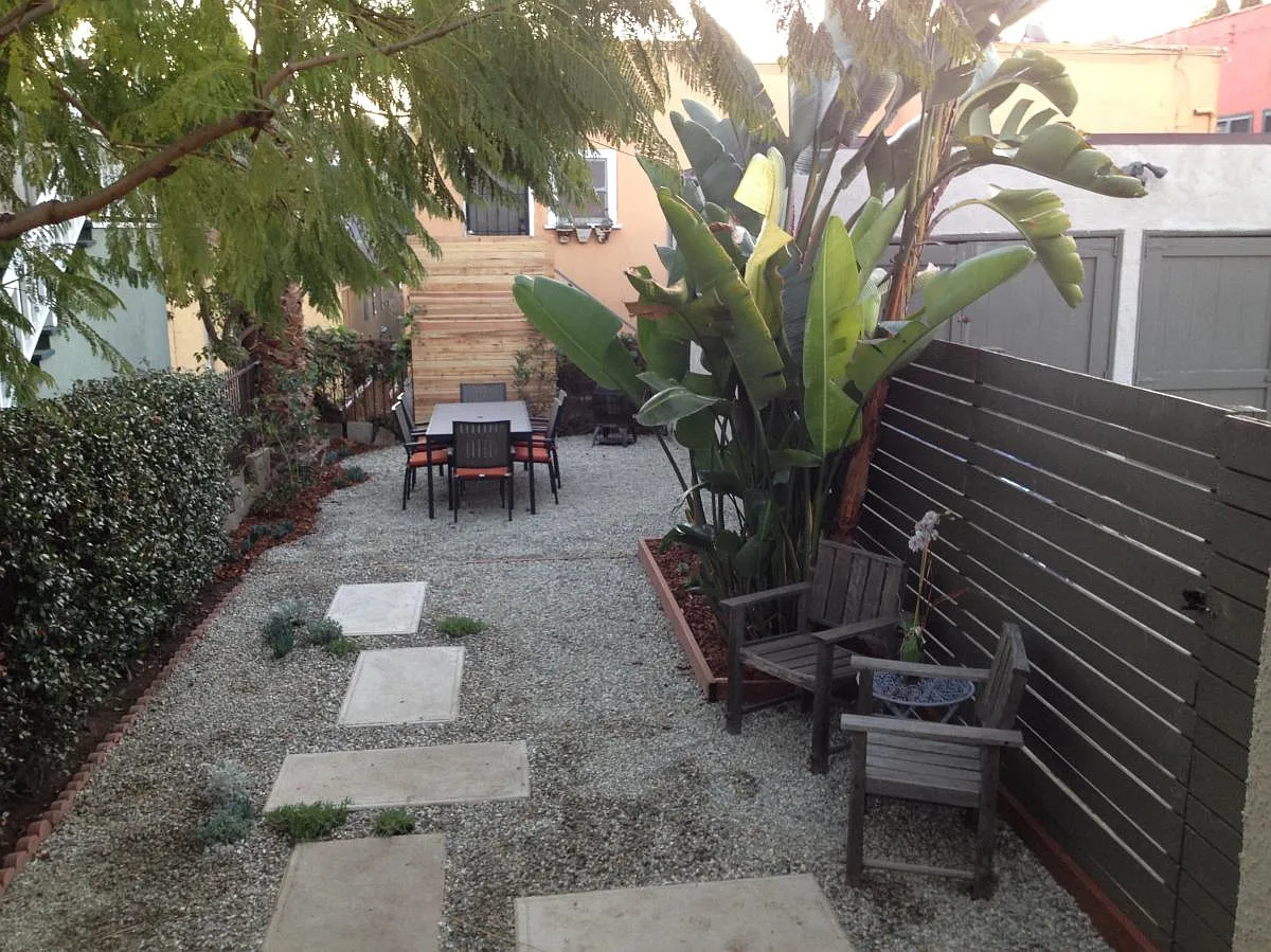 Private back yard. - 1512 N Commonwealth Ave