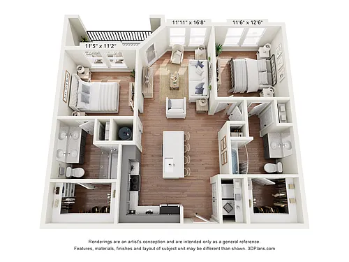 Floor plan Madison