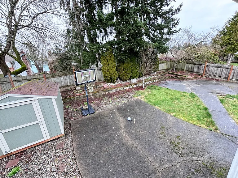 cozy backyard