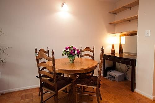 Dining and office area