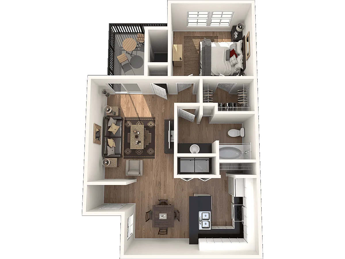 Floor plan The Perry Classic