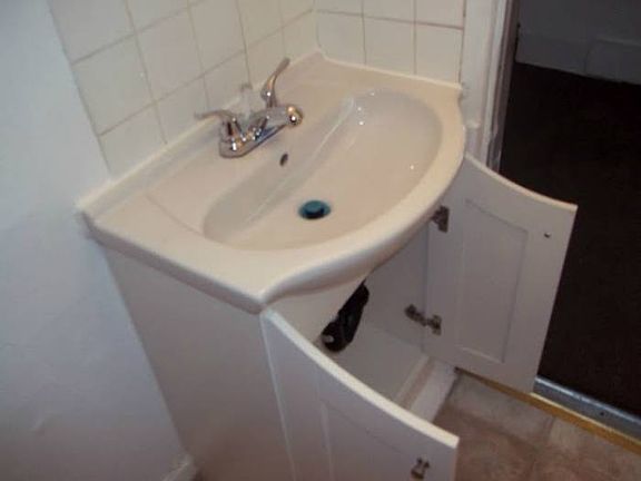 New Bathroom fixtures.