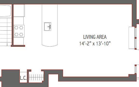 2nd image of 4134 Crescent St APT 5B