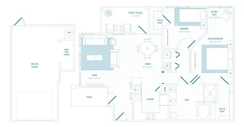 Floor plan B1