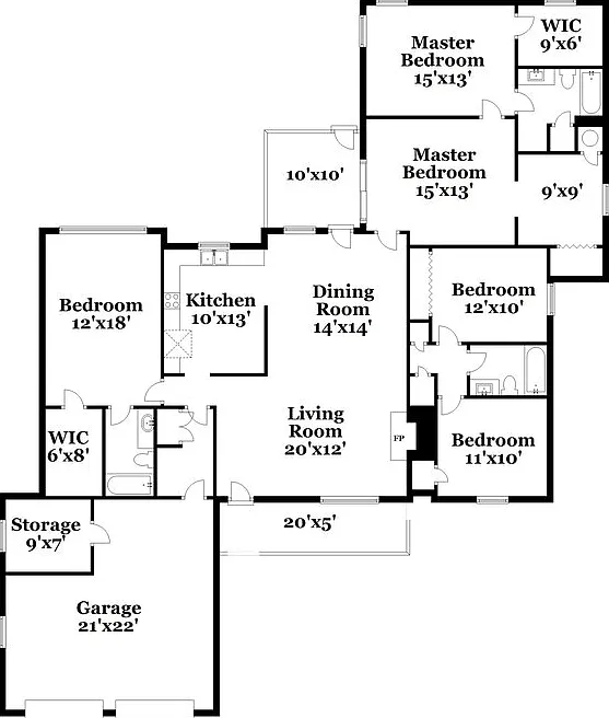 4 bed, 3.0 bath, 2008 sqft, $3,400 — Photo 2