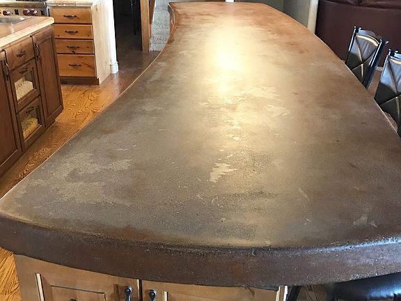 Huge Concrete Countertop 