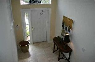 View from staircase