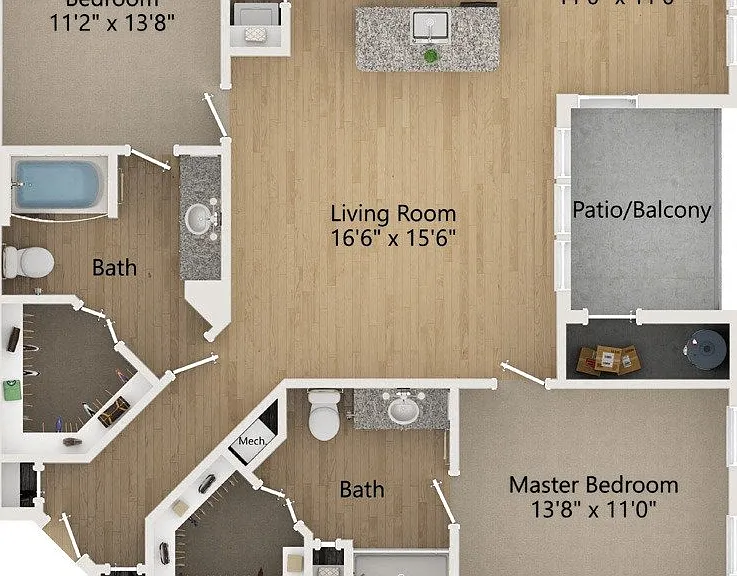 The Oaks on the Lake Upscale 55+ Apartments — Photo 30