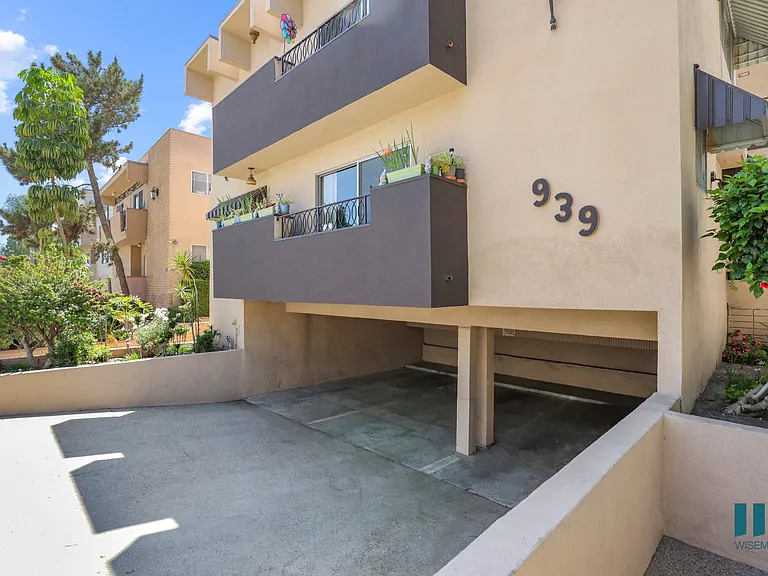 Front Entrance and Covered Resident Parking of Alfred Atlas
