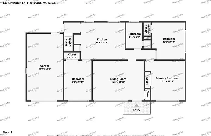 3 bed, 1.0 bath, 888 sqft, $1,520 — Photo 2