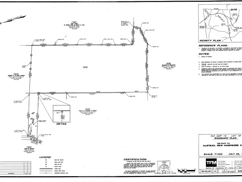 Prop Boundary Plan 19+ acres