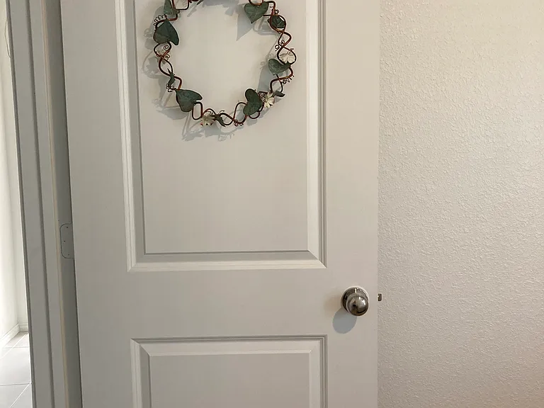 Door to bedroom