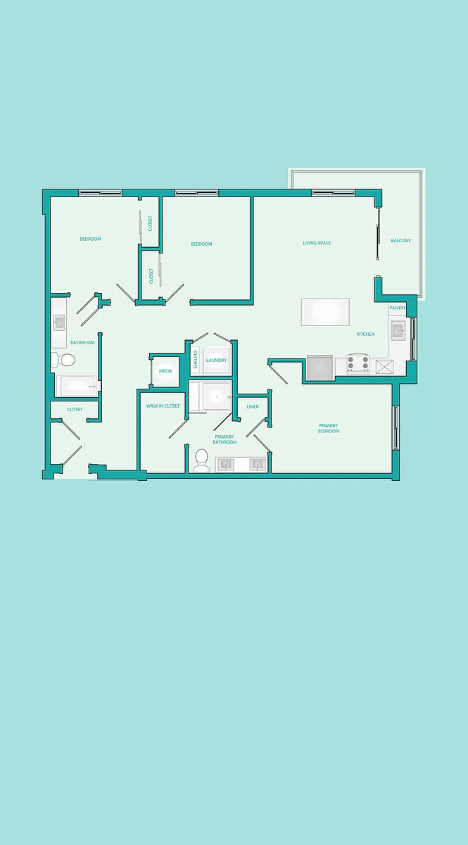Floor plan C1