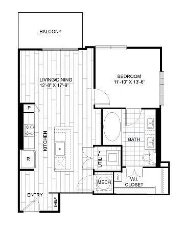 Floor plan 1H2