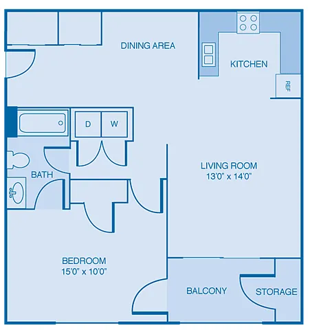 Floor plan Ashford