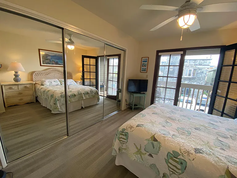 Master Bedroom with Peek A Boo Balcony View