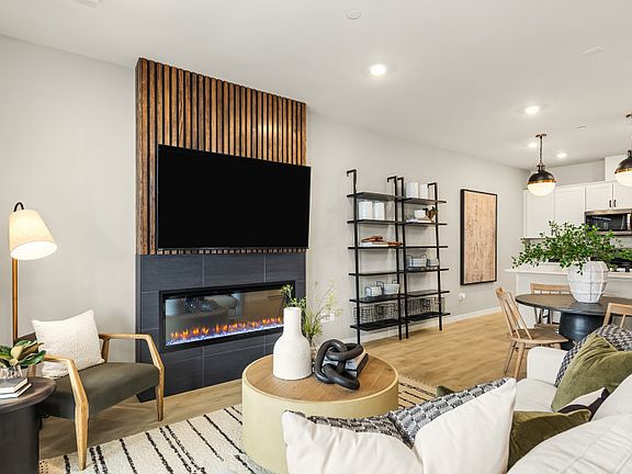 Living Area with Fireplace