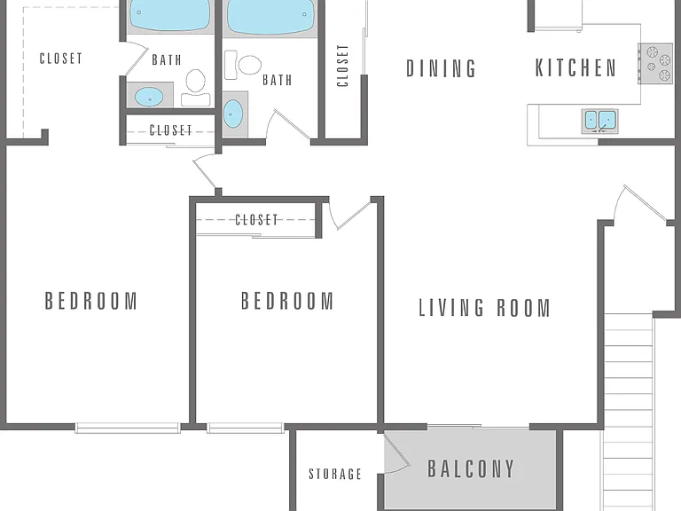 2 Bedroom 2 Bath 925 sqft 2 Bedroom 2 Bath 925 sqft