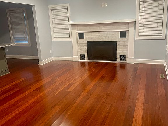 Bamboo flooring throughout. Electric fireplace with remote.