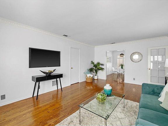 Living room and closet