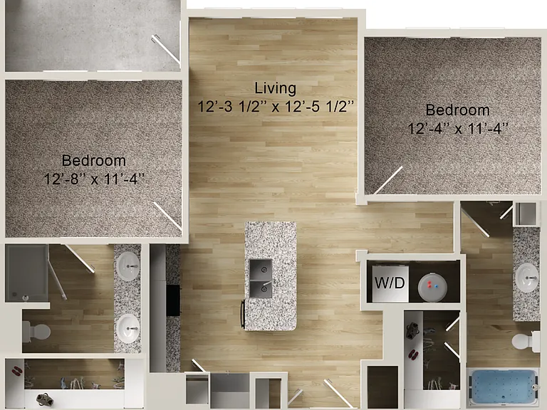 Two Bedroom Apartment in Greenville, TX