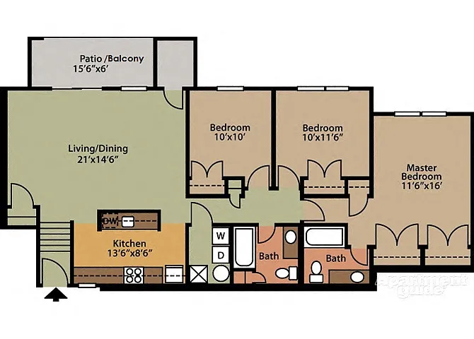 Floor plan Alpine