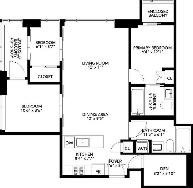 Vancouver Apartment for rent - 3 Bedrooms — photo 12