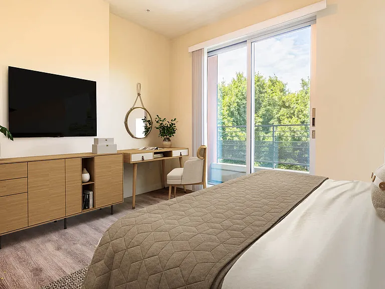 Living Room with Hard Surface Flooring