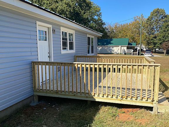 Back deck