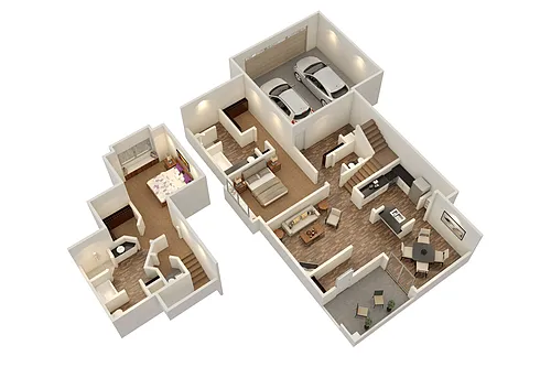 Floor plan San Luis Townhome