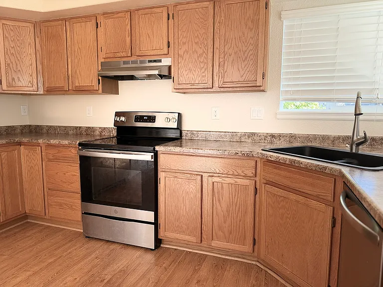 Open Kitchen: Stainless Steel Appliances