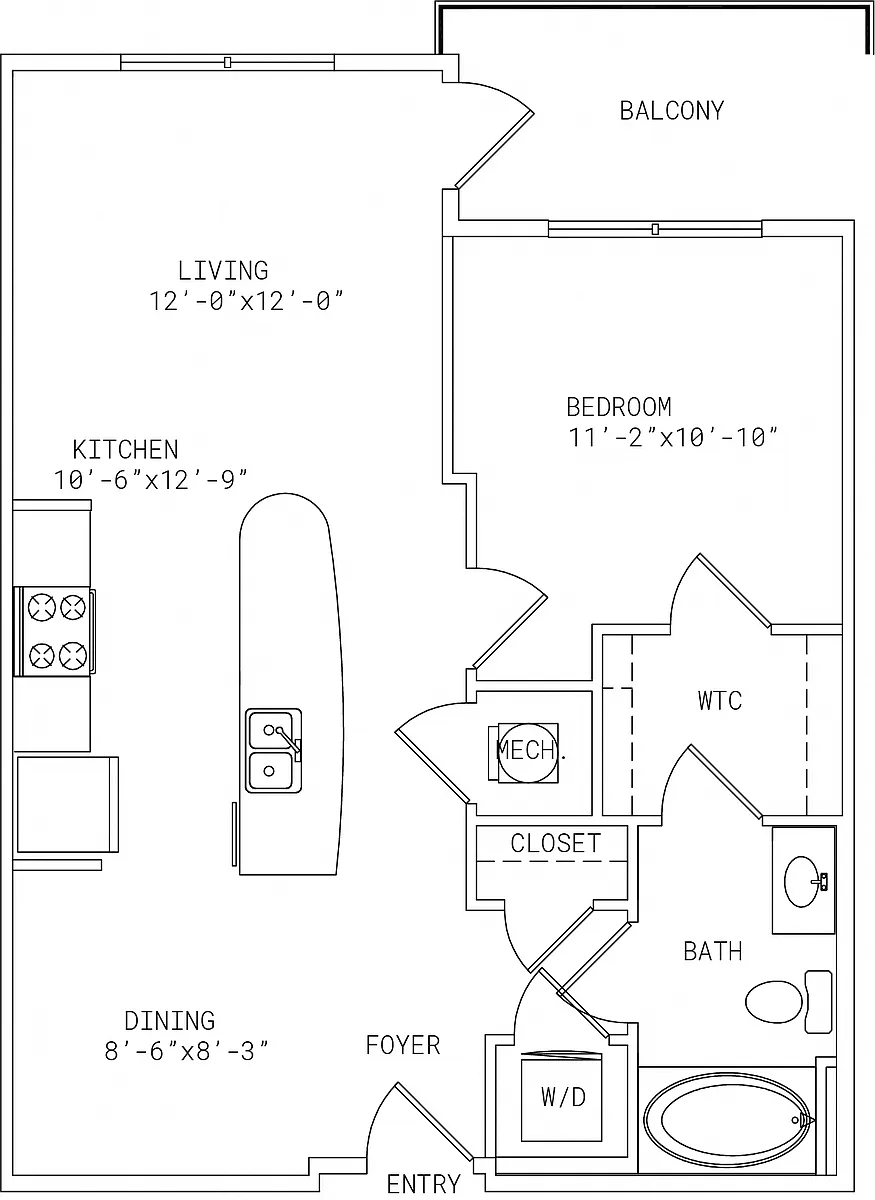 Floor plan 2-A6
