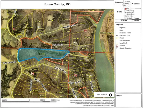 Wal Spgs Lot 197, 198, 199 & 200, Cape Fair, MO 65624
