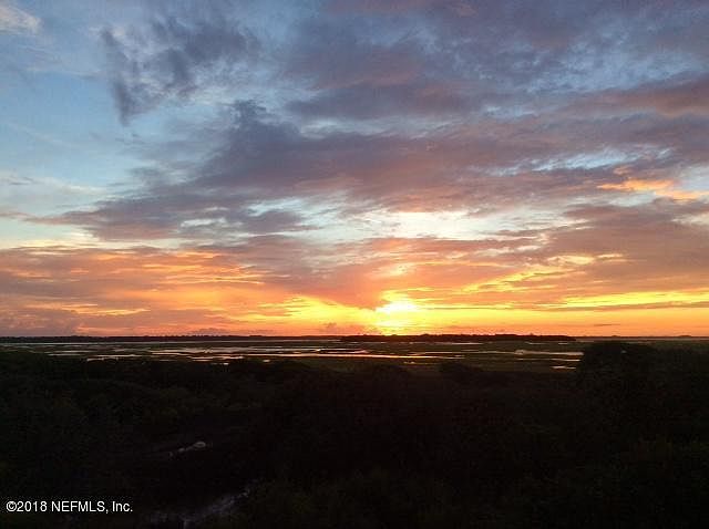 Sunset views of the Intercoastal Waterway