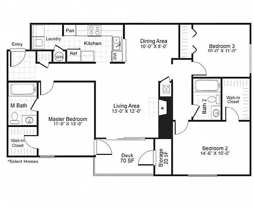 Floor plan C1