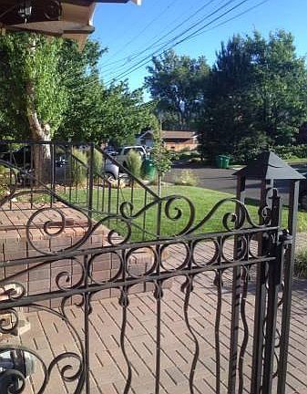 driveway gates are from the Univ. of Nevada