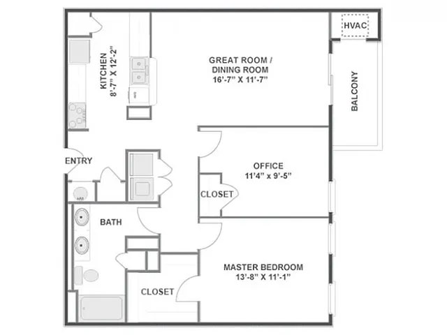 Floor plan Pebble Beach