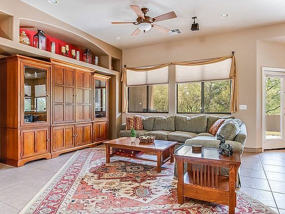 Inviting family room. 