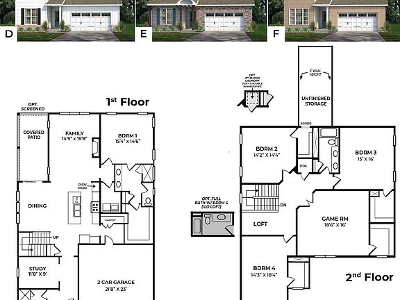 Plan Elevation.