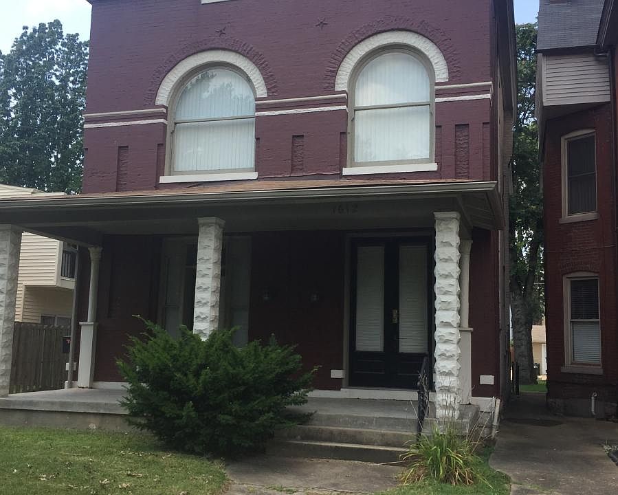 Front view with porch