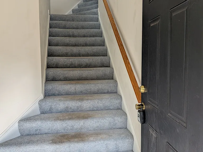 stairs leading to the home