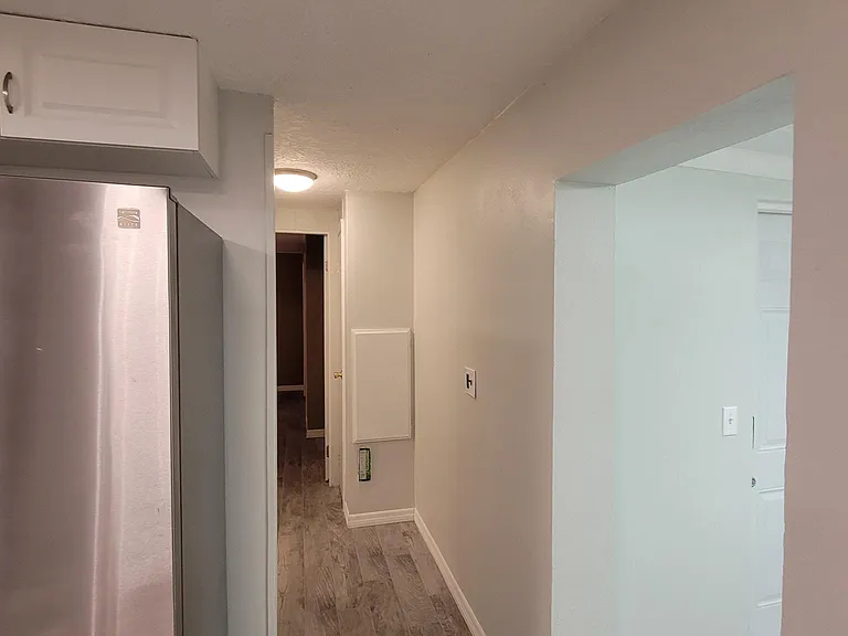 Hall off Kitchen to Bedroom 4 and Bath 2