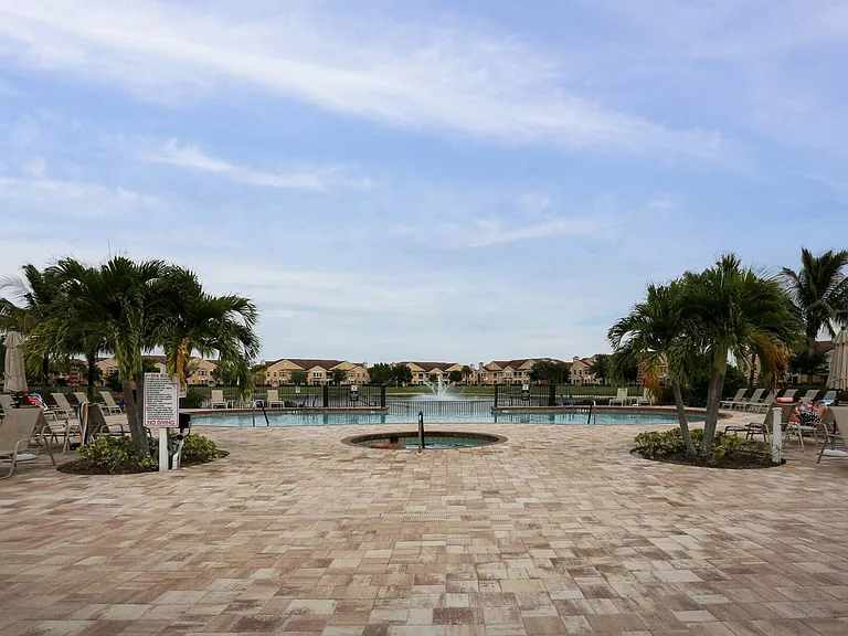 Community pool/spa area