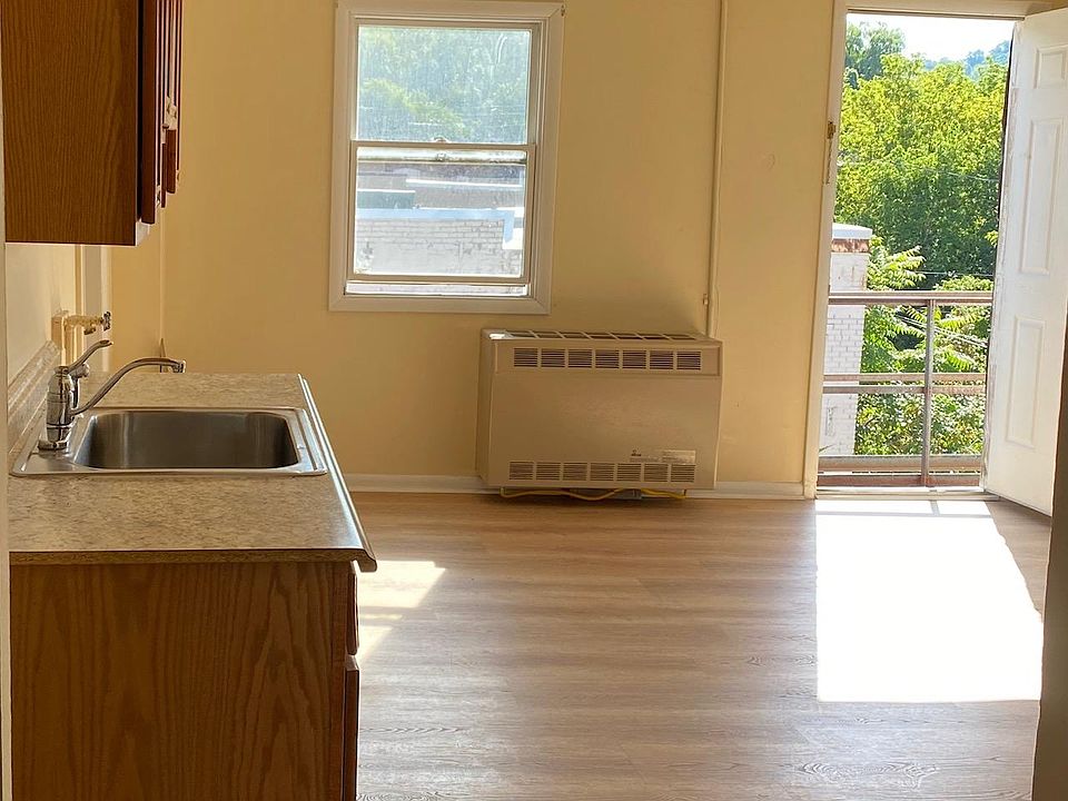 kitchen looking outside
