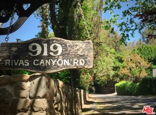 919 Rivas Canyon Rd, Pacific Palisades, CA 90272